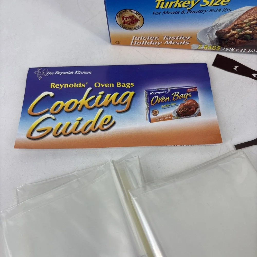 Discontinued Reynolds Kitchens Turkey Size Oven Bags, Holds 24 Pounds, 3 Count